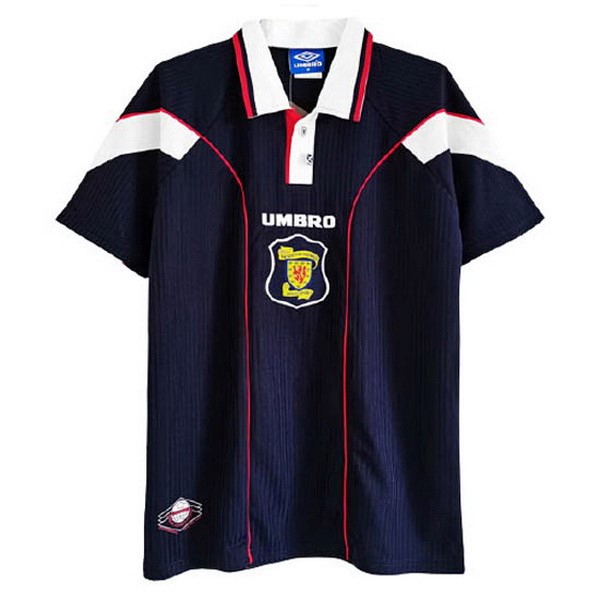 Thailand Trikot Schottland Heim Retro 1996 1998 Blau Fussballtrikots Günstig